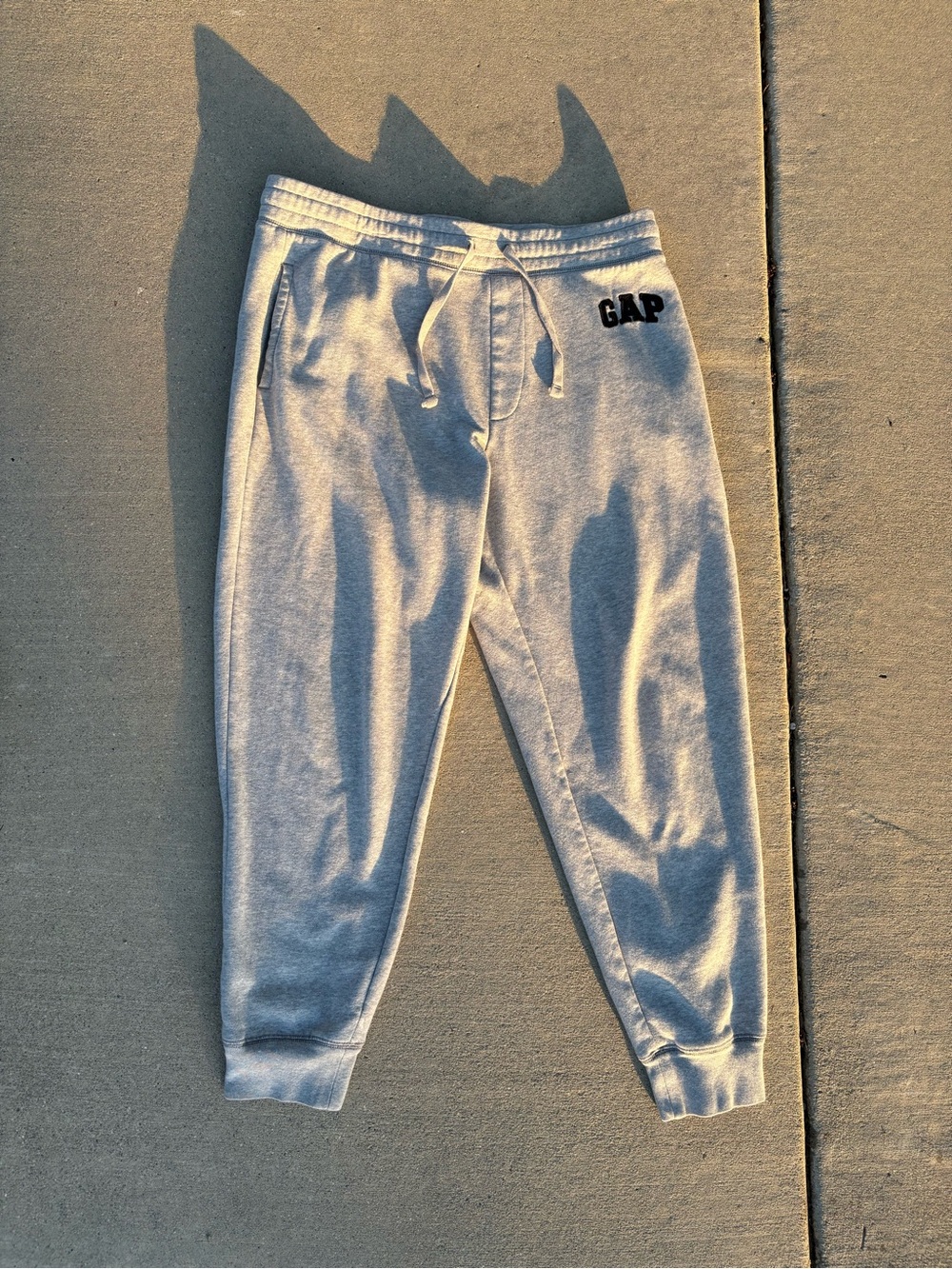 GAP Light Gray Kids Jogger Sweatpants